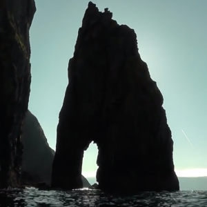Sea Kayaking - Wales in May - Fishguard Bay.