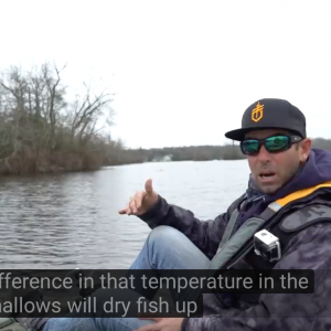 Mike Iaconelli heads out in his Hobie kayak, a backpack full of tackle and a couple of rods to do some Neko Rig fishing.