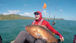 Offshore Kayak Fishing for BIG FISH in Panama