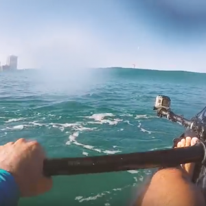 Try Not To Kook It! - Cyclone Swell On A Fishing Kayak