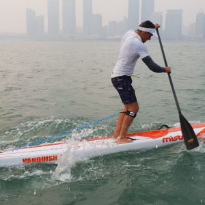 Training session at ICF SUP WORLDS QUINDAO (CHINA)