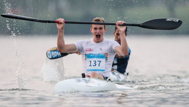 Pedersen makes canoe marathon history at Shaoxing world titles ©paddleworld.com