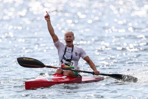 World champion marathon paddler Vanda Kiszli 