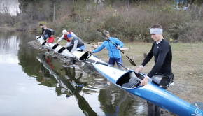 Canoe Sprint training