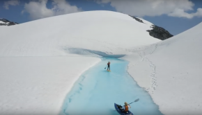 Camping and Glacier Kayaking with Compass Heli