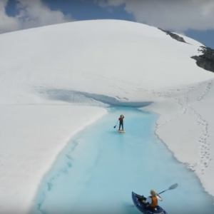 Camping and Glacier Kayaking with Compass Heli