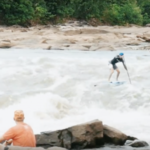 Men's Pro Stand Up Paddleboard Race at Riverfest 2019