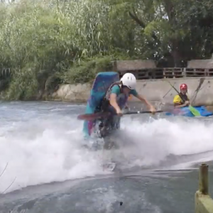 Jasmine 13 year old-Mini Shredder: Freestyle Kayaking Highlights