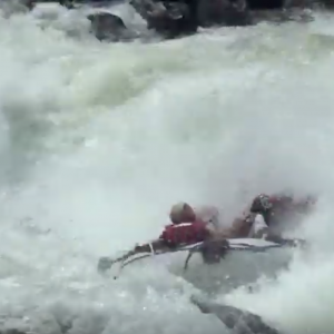 White Water Rafting Grade 5 Rapids on the Zambezi River