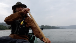 Canoeing the Rhine river. Urban Nature Canoe Adventure Trip.Episode seventeen. ¨DEUTSCHES ECK¨