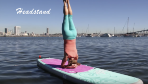 10 Yoga Positions on a stand up paddle board.