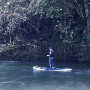 Paddling the Sarakata River