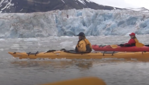 Kayaking the Arctic Circle: A Walrus Face Off, Searching for Polar Bears, Calving Glaciers