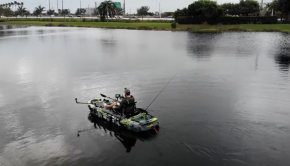 WATER REVIEW! BIG FISH 108 PRO FISH PEDAL Drive 3 WATERS KAYAK - SPEED TEST