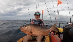 WORLD RECORD Cubera Snapper | Kayak Fishing Panama