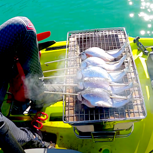 taku kondo catch and cook fishing session in california