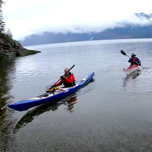 kayaking in porteau bay by mike mcholm i
