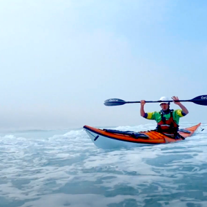 Online Sea Kayaking tutorial on how to surf