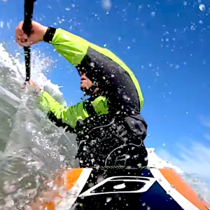 Follow Level Six Athlete Darren Joy surfing some sweet ocean waves! It's all about learning how to ride the wave. Enjoy!