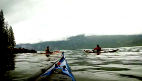 Follow Mike McHolm sea kayaking from Squamish Harbour to Tantalus Landing in BC, Canada. The location is good for camping and easy paddling, just watch out for the wind in Squamish bay if you decide to go yourself!