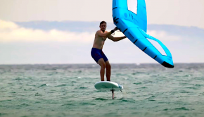 Wing Foiling has exploded into the watersports game in the last 2 years, have you tried it yet? Follow pro windsurfer Nico Prien on one of his first Wing Foiling sessions!