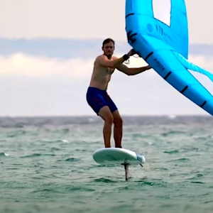 Wing Foiling has exploded into the watersports game in the last 2 years, have you tried it yet? Follow pro windsurfer Nico Prien on one of his first Wing Foiling sessions!