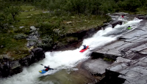 Follow the Senders on their return to Norway this summer, ripping up some classics like the Ula slides & Skjoli river…