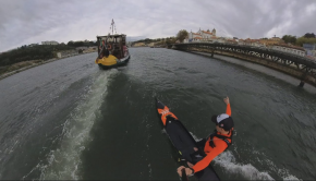 360 Camera Surfing on SUP Board