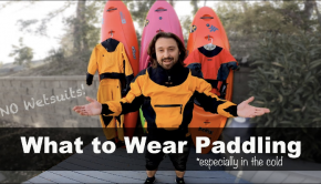 his a long one, packed with helpful info! Originally, I started this video for just winter paddling, but over time I realized that I had to cover the summer layers as a part of my layering system anyway. This is a TON of information, so give it time and try to follow if you can. Ultimately, a good layering system consists of a moisture wicking base layer, a mid layer for the appropriate amount of warmth, and a shell to block the wind and water. I'll also explain why I don't recommend wetsuits for paddling.