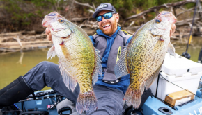 Follow Robert Field on a winter session on the Brazos River in Texas, on the hunt for big Crappie. This is acatch, clean, cook video showing how it's all done, enjoy!