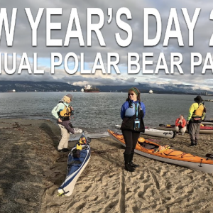 Follow Mike Mcholm on his annual "Polar Bear Paddle & Roll" event in Vancouver. A tradition of paddling and rolling to start the new year.