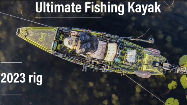 INSANE kayak FISHING setup! NEW 2023 Rigging/layout
