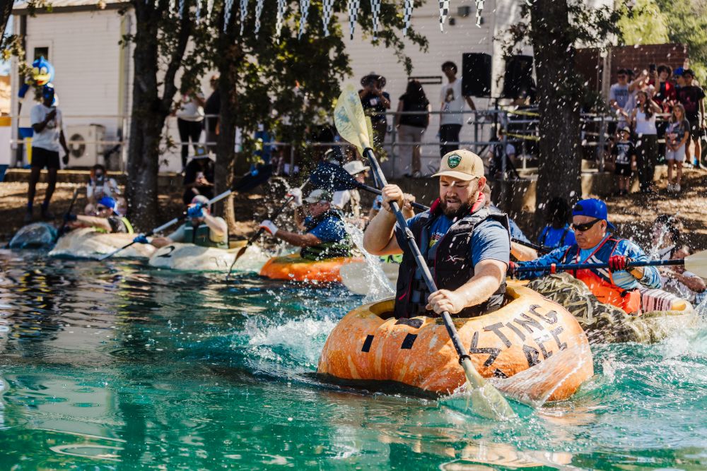 Giant Squash Makes a Giant Splash
